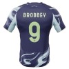 Camisola Ajax Amsterdam Brobbey 9 Homen Equipamento 2ª 2025-26